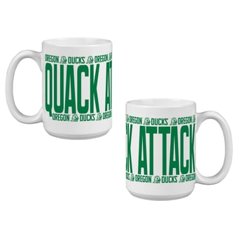 Indigo Falls Oregon Ducks Elevated Mug - Set of 2