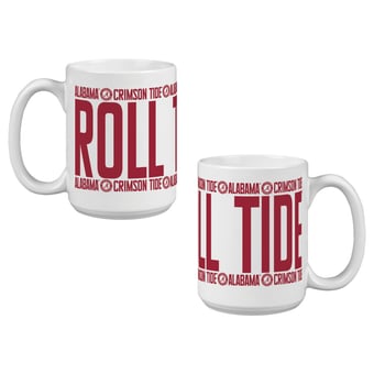 Indigo Falls Alabama Crimson Tide Elevated Mug - Set of 2