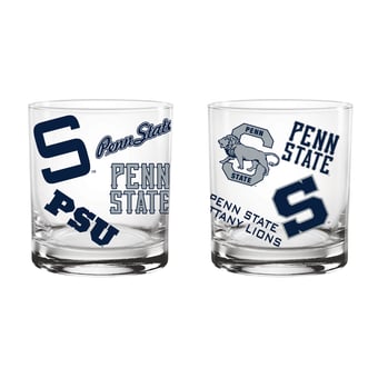 Indigo Falls Penn State Nittany Lions Medley Vintage Rocks Glass - Set of 2