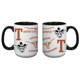Indigo Falls Texas Longhorns Core College Vintage Medley Two-Pack Mug Set
