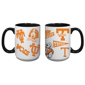 Indigo Falls Tennessee Volunteers Core College Vintage Medley Two-Pack Mug Set