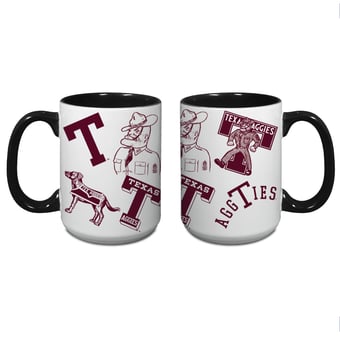 Indigo Falls Texas A&M Aggies Core College Vintage Medley Two-Pack Mug Set