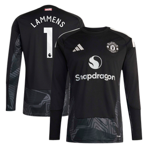 Maillot de gardien de but Manchester United adidas Domicile 2026-27 avec flocage Lammens 1, vue 2