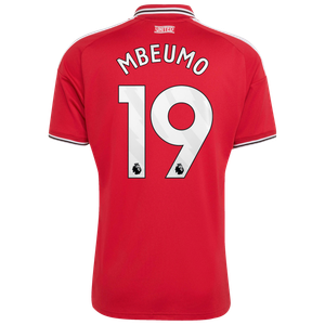 Maillot Domicile Manchester United adidas 2026-27 avec flocage Mbeumo 19, vue 4