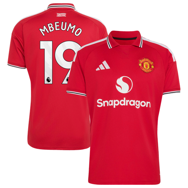Maillot Domicile Manchester United adidas 2026-27 avec flocage Mbeumo 19