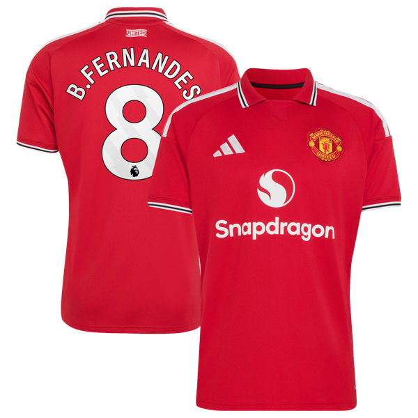 Maillot Domicile Manchester United adidas 2026-27 avec flocage B.Fernandes 8