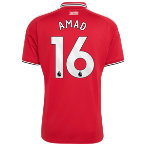 Maillot Domicile Manchester United adidas 2026-27 avec flocage Amad 16, vue 4