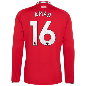 Maillot Domicile Manchester United adidas 2026-27 - Manches longues avec flocage Amad 16, vue 4