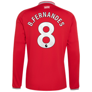 Maillot Domicile Manchester United adidas 2026-27 - Manches longues avec flocage B.Fernandes 8, vue 4