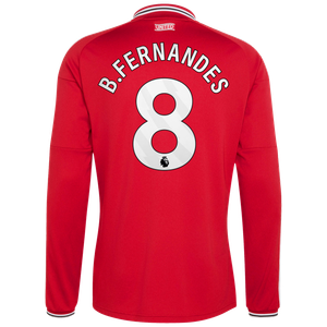 Maillot Domicile Manchester United adidas Authentic 2026-27 - Manches longues avec flocage B.Fernandes 8, vue 4