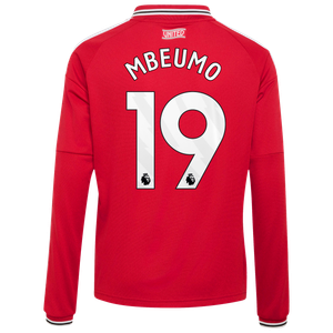 Maillot Domicile Manchester United adidas 2026-27 - Enfant - Manches longues avec flocage Mbeumo 19, vue 4