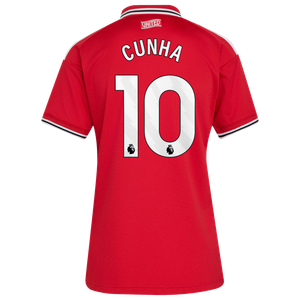Maillot Domicile Manchester United adidas 2026-27 - Femme avec flocage Cunha 10, vue 4