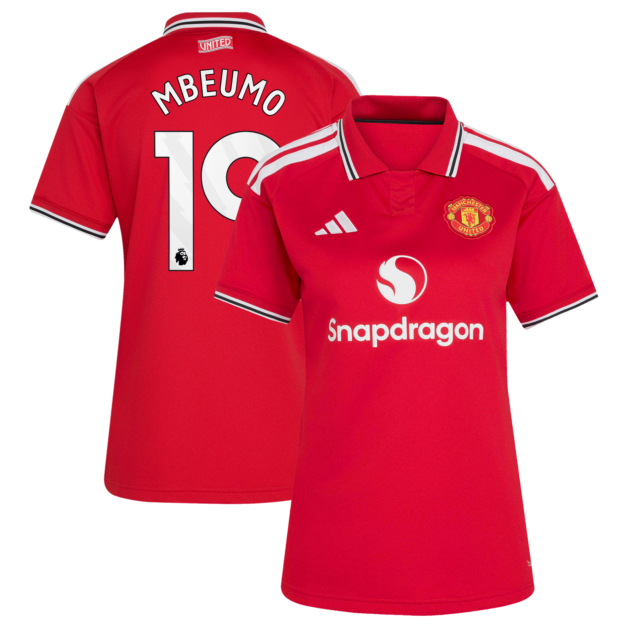Maillot Domicile Manchester United adidas 2026-27 - Femme avec flocage Mbeumo 19