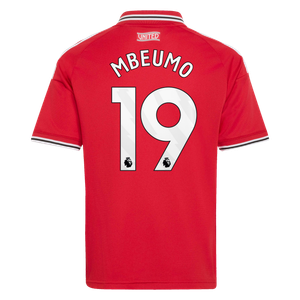 Maillot Domicile Manchester United adidas 2026-27 - Enfant avec flocage Mbeumo 19, vue 4