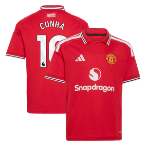 Maillot Domicile Manchester United adidas 2026-27 - Enfant avec flocage Cunha 10, vue 2
