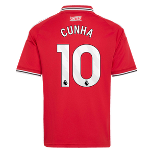 Maillot Domicile Manchester United adidas 2026-27 - Enfant avec flocage Cunha 10, vue 4