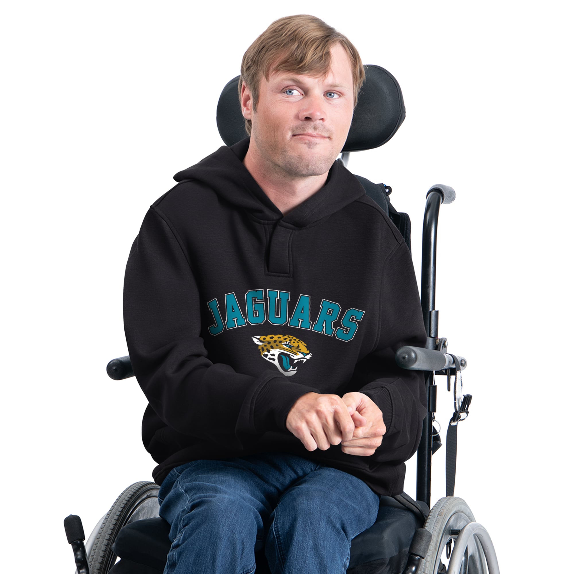Men's G-III Sports by Carl Banks Black Jacksonville Jaguars Adaptive Fleece Hoodie