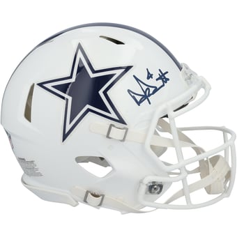 Dak Prescott Dallas Cowboys Autographed Riddell 2022 Alternate Speed Authentic Helmet