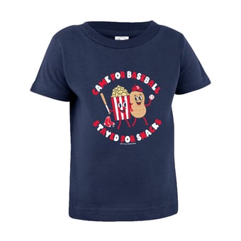Infant Soft as a Grape  Navy Boston Red Sox Snack T-Shirt