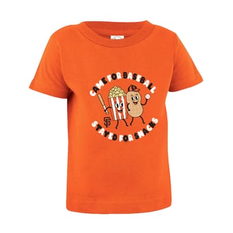 Infant Soft as a Grape  Orange San Francisco Giants Snack T-Shirt