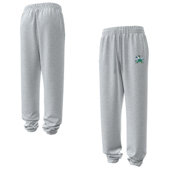Women's Under Armour  Heather Gray Notre Dame Fighting Irish Icon Fleece Puddle Pants
