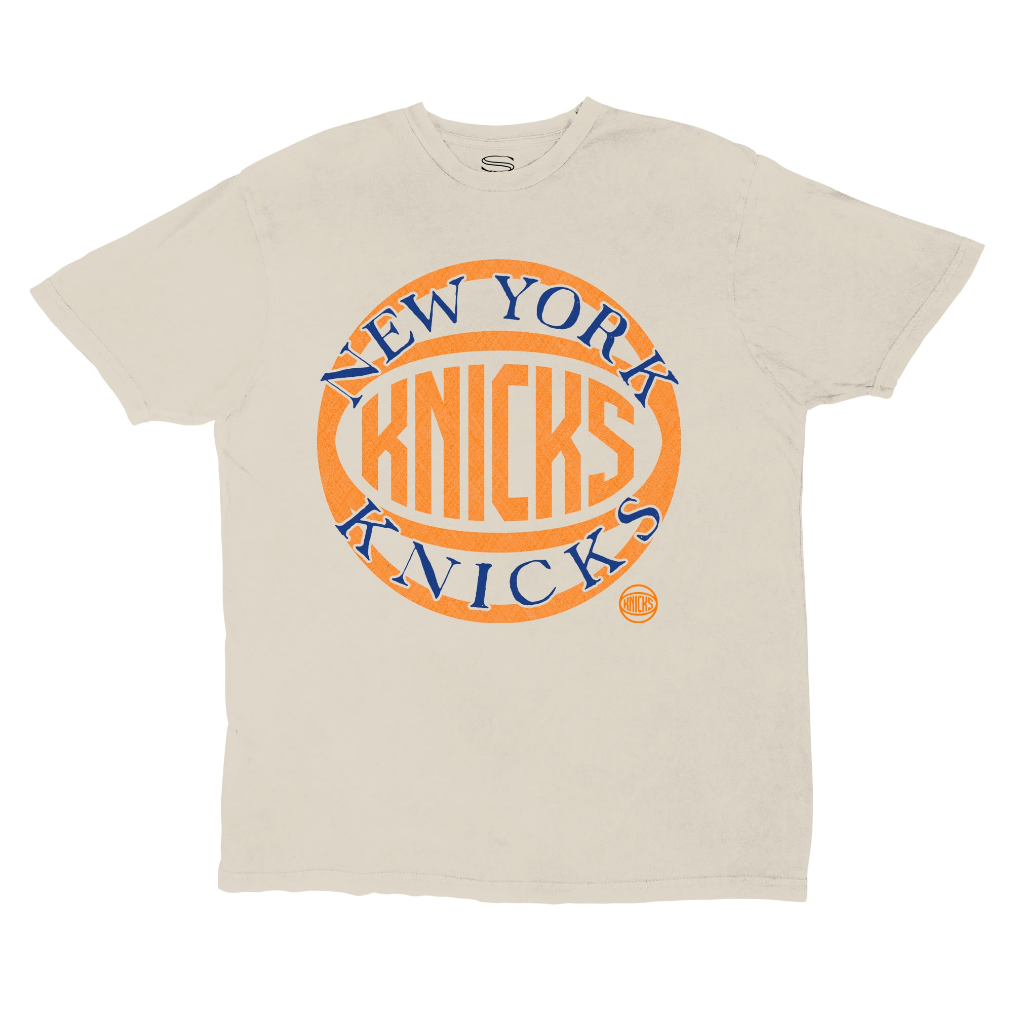Unisex Stadium Essentials  Tan New York Knicks Cocoon Vintage T-Shirt