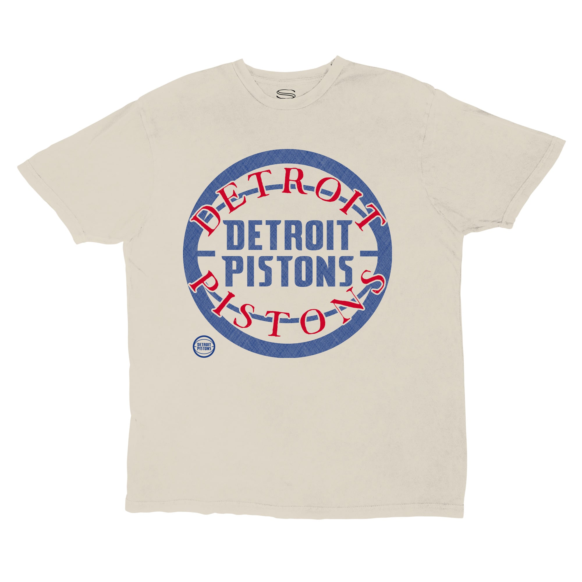 Unisex Stadium Essentials  Tan Detroit Pistons Cocoon Vintage T-Shirt