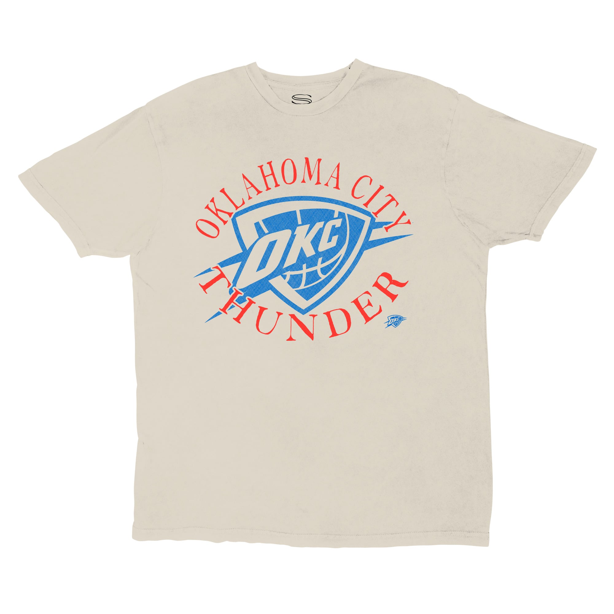 Unisex Stadium Essentials  Tan Oklahoma City Thunder Cocoon Vintage T-Shirt