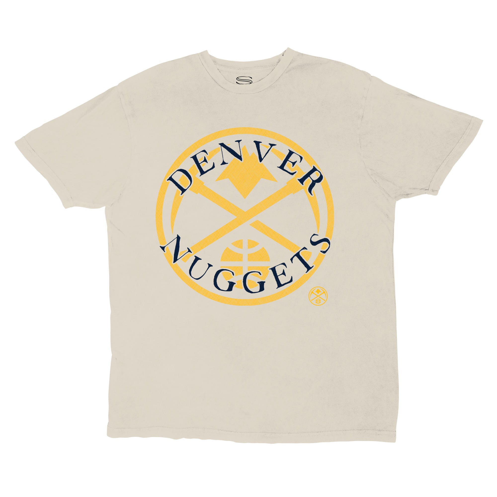 Unisex Stadium Essentials  Tan Denver Nuggets Cocoon Vintage T-Shirt