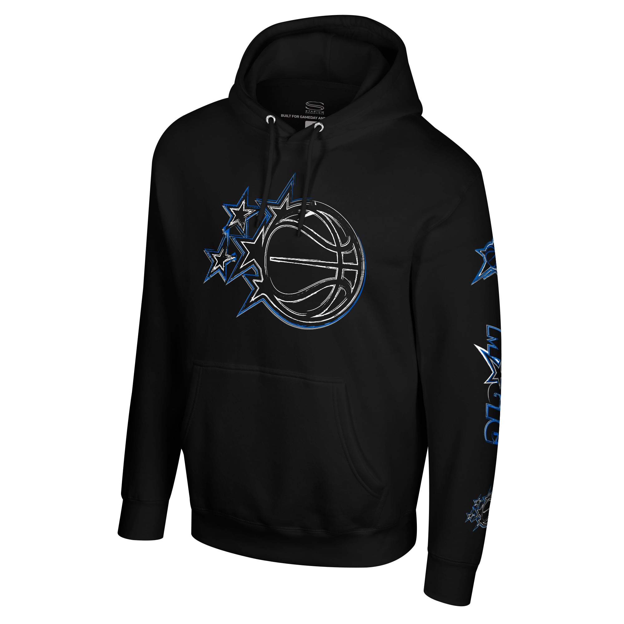 Unisex Stadium Essentials Black Orlando Magic Elementized Ride Hoodie