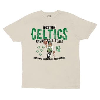 Unisex Stadium Essentials  Khaki Boston Celtics Shapeshifter Vintage T-Shirt