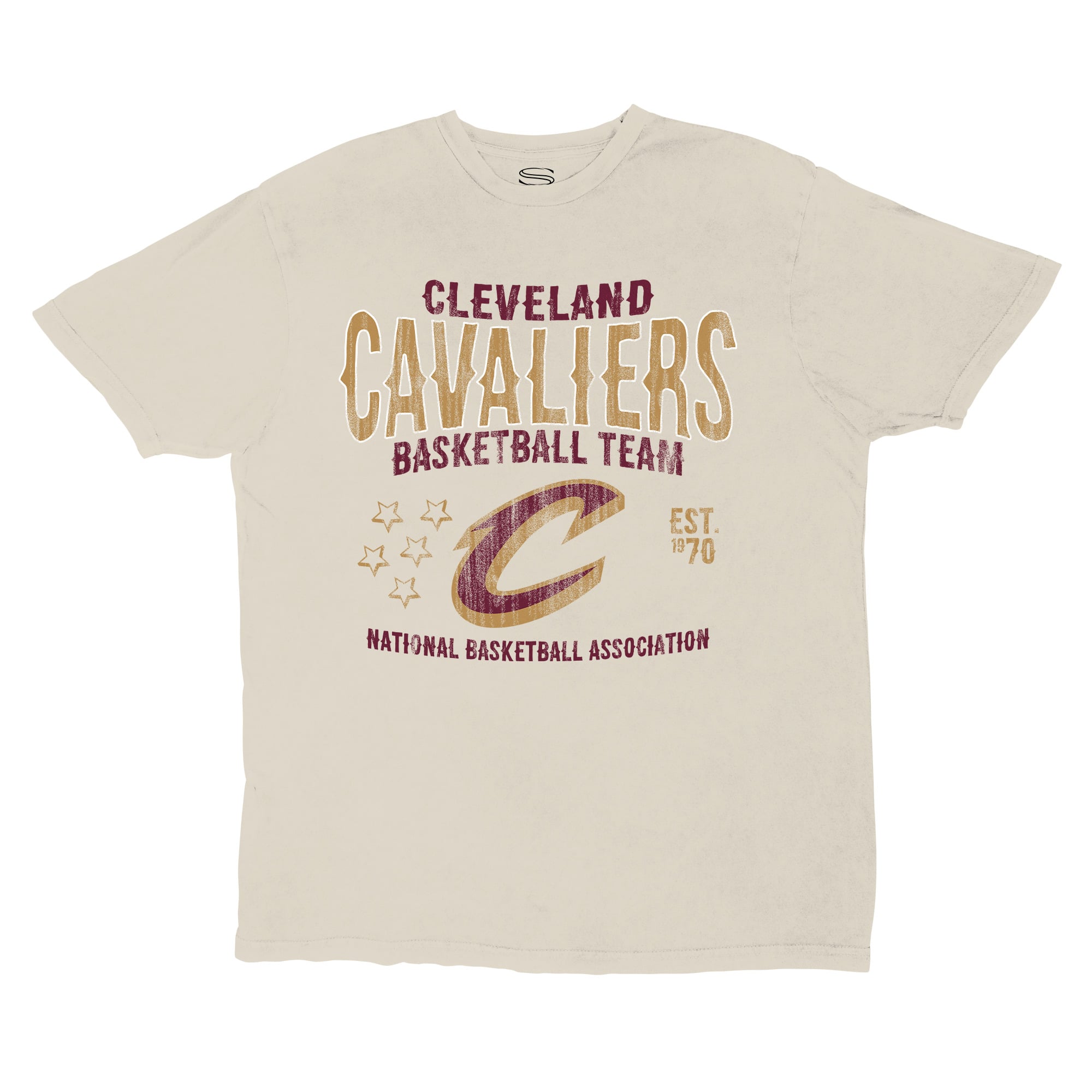 Unisex Stadium Essentials  Khaki Cleveland Cavaliers Shapeshifter Vintage T-Shirt