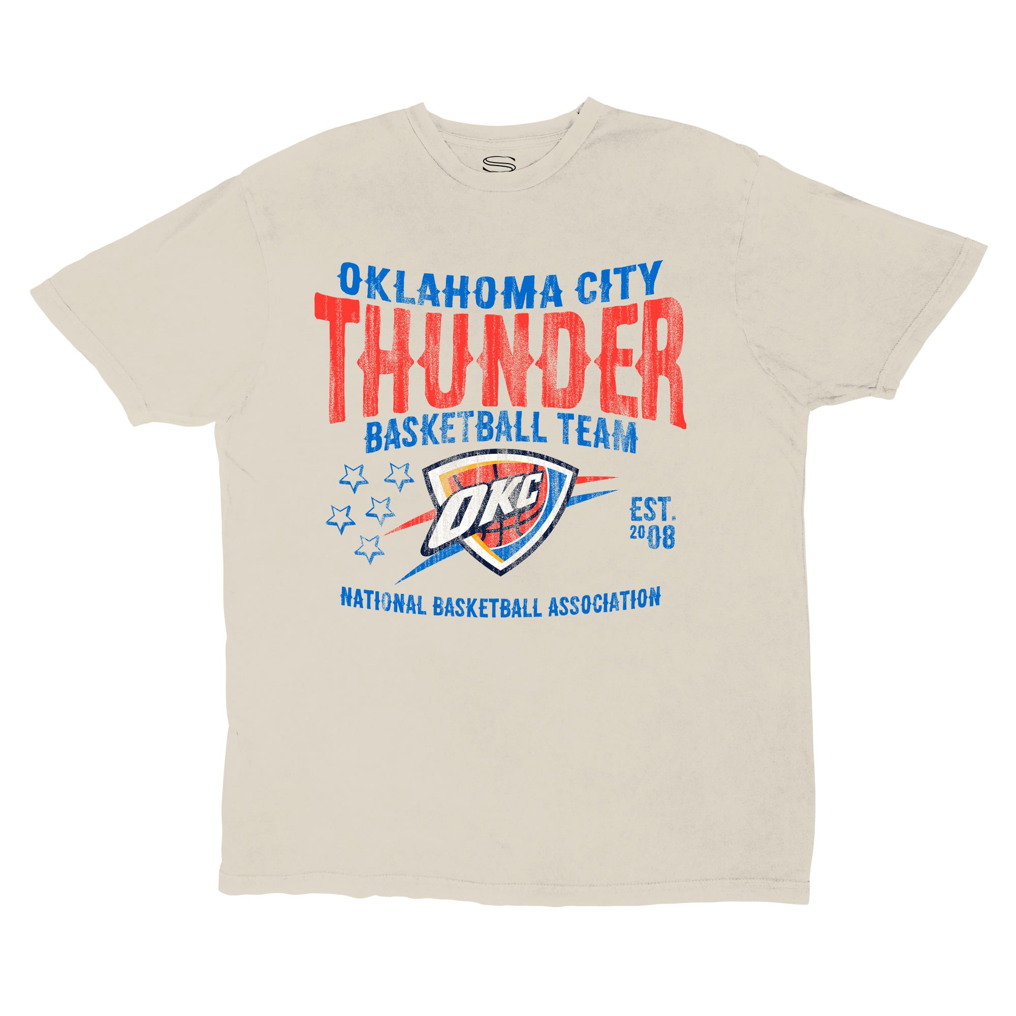 Unisex Stadium Essentials  Khaki Oklahoma City Thunder Shapeshifter Vintage T-Shirt