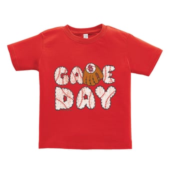 Toddler Soft as a Grape  Red St. Louis Cardinals Game Day T-Shirt