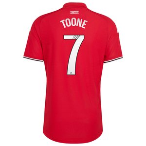 Maillot officiel Domicile WSL Manchester United adidas 2026-27 avec flocage Toone 7, vue 4