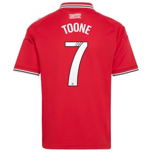 Maillot Domicile Manchester United adidas WSL 2026-27 - Enfant avec flocage Toone 7, vue 4