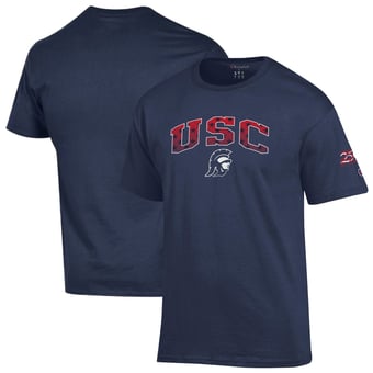 Men's Champion Navy USC Trojans Americana 250th Arch T-Shirt