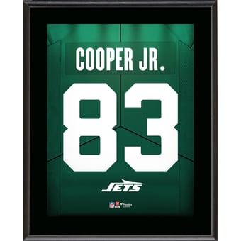 Omar Cooper Jr. New York Jets 10.5" x 13" Round 1 Pick #30 Jersey Number Sublimated Player Plaque