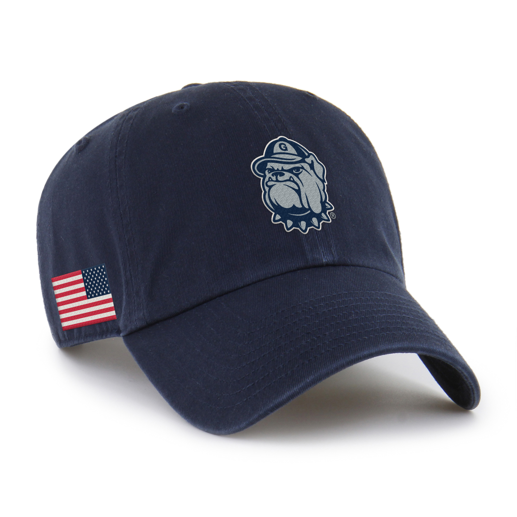 Men’s ’47 Navy Georgetown Hoyas Americana Heritage Clean Up Adjustable Hat Men’s ’47 Navy Georgetown Hoyas Americana Heritage Clean Up Adjustable Hat