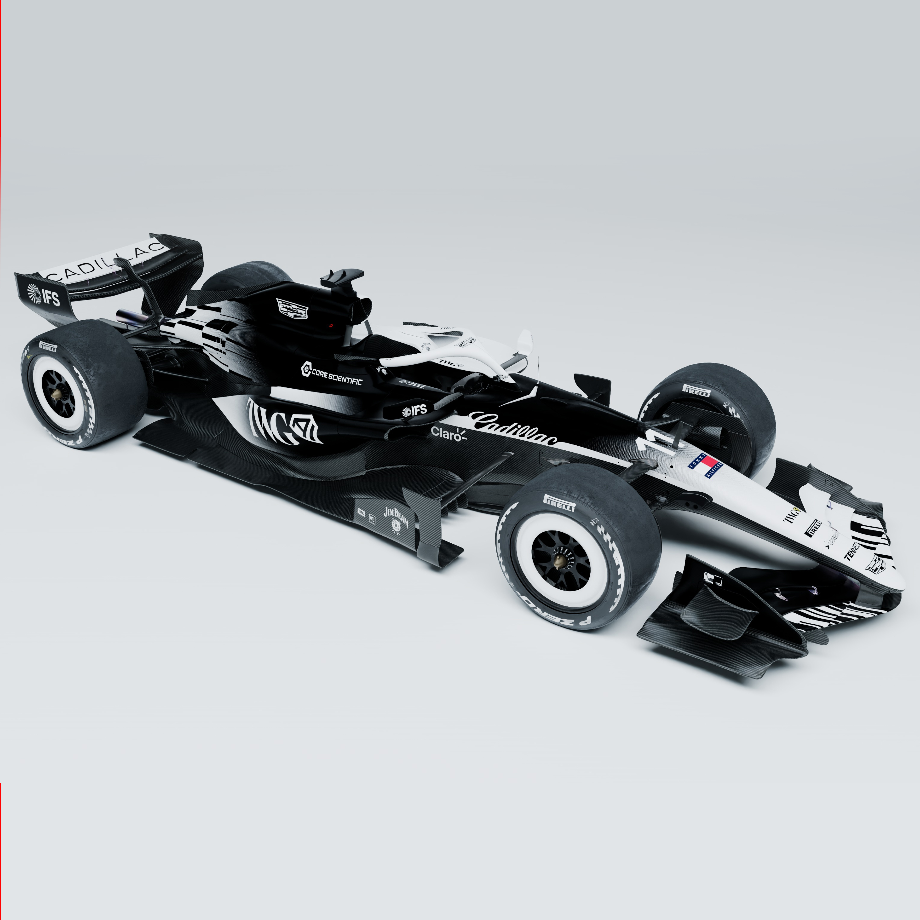 Spark Models Sergio Perez Cadillac F1 Team 2026 Australian Grand Prix Race #11 1:43 Scale Die-Cast Car Model
