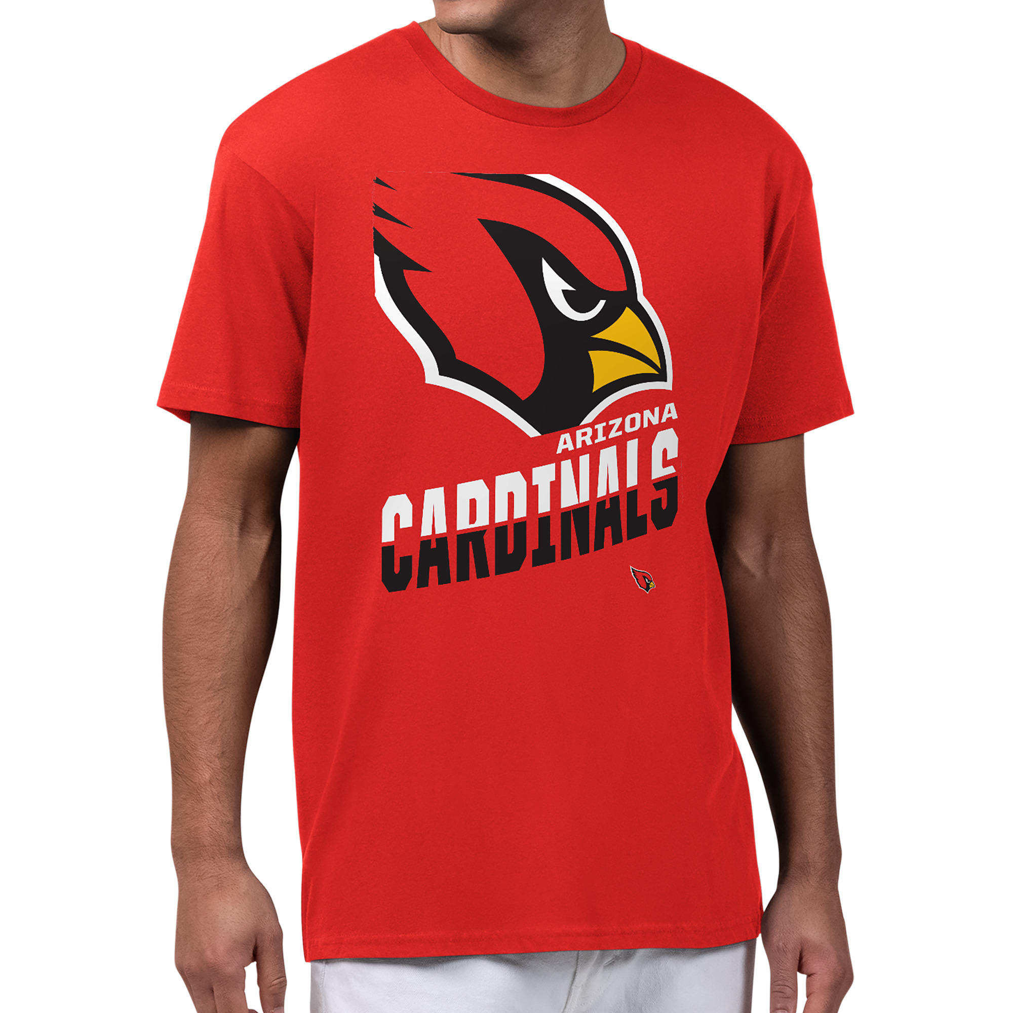 Men's Starter  Red Arizona Cardinals Zoom Graphic T-Shirt