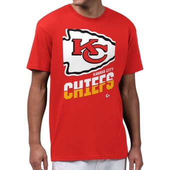 Men's Starter  Red Kansas City Chiefs Zoom Graphic T-Shirt
