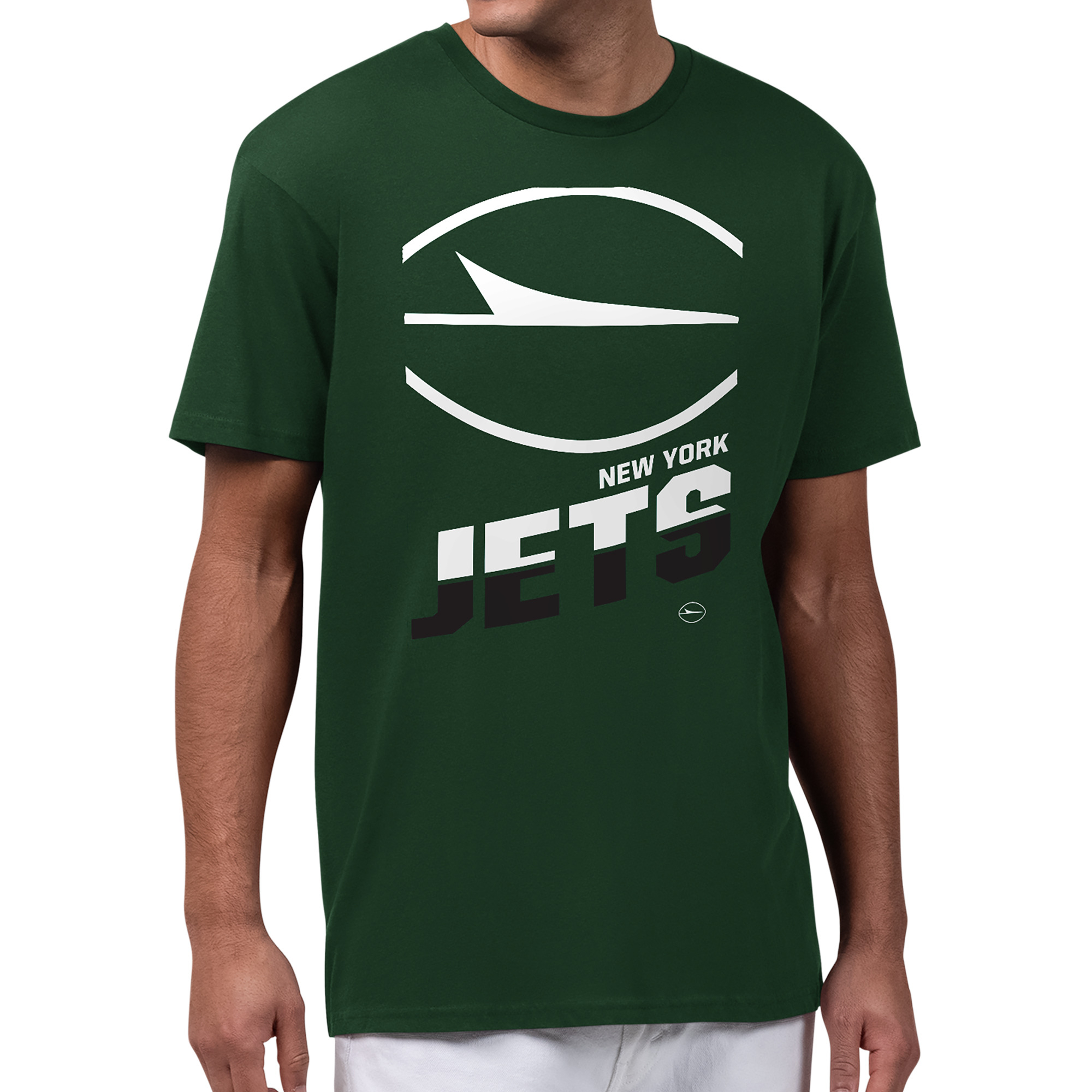 Men's Starter  Green New York Jets Zoom Graphic T-Shirt
