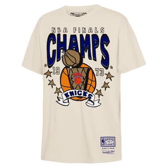 Toddler Mitchell & Ness Natural New York Knicks 2026 NBA Finals Champions Retro T-Shirt