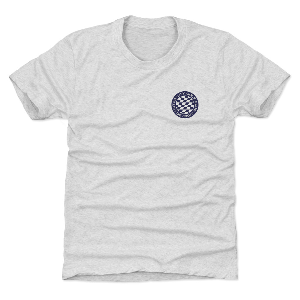 Youth 500 Level Gray Motor City Golf Club Roundel Tri-Blend T-Shirt Youth 500 Level Gray Motor City Golf Club Roundel Tri-Blend T-Shirt