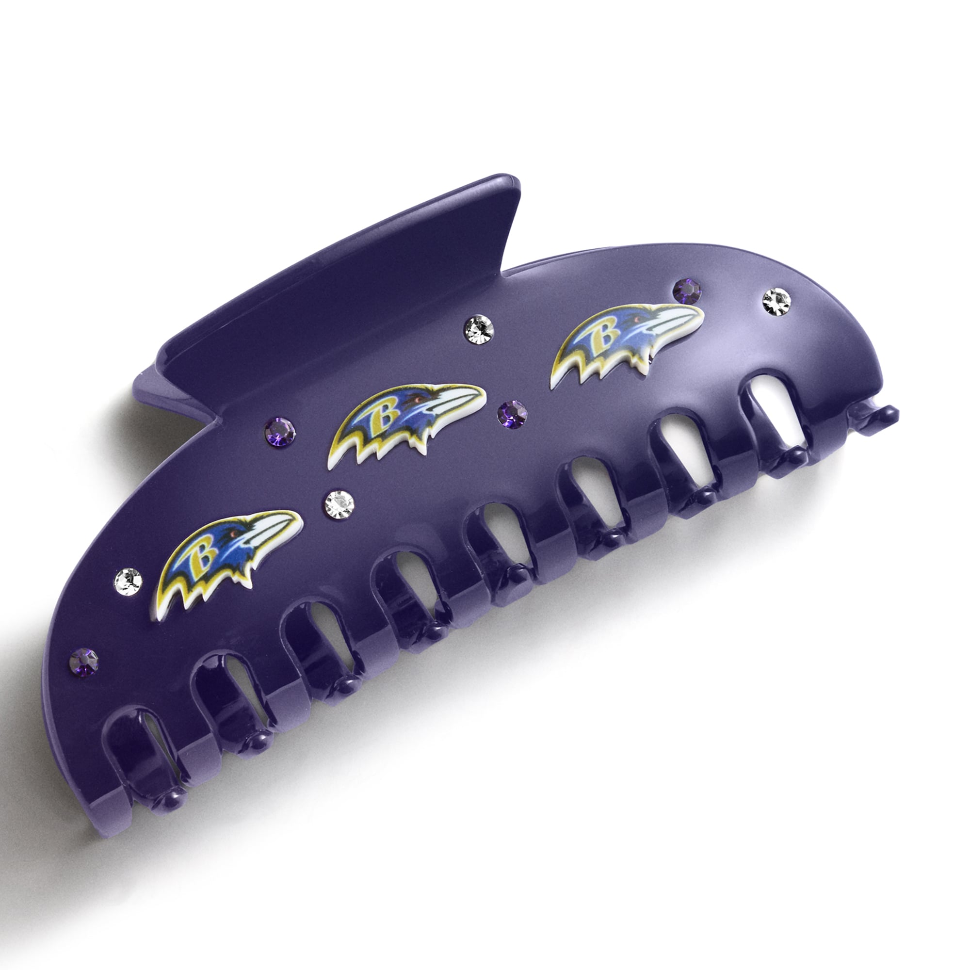 BaubleBar Baltimore Ravens Stacked Hair Claw Clip