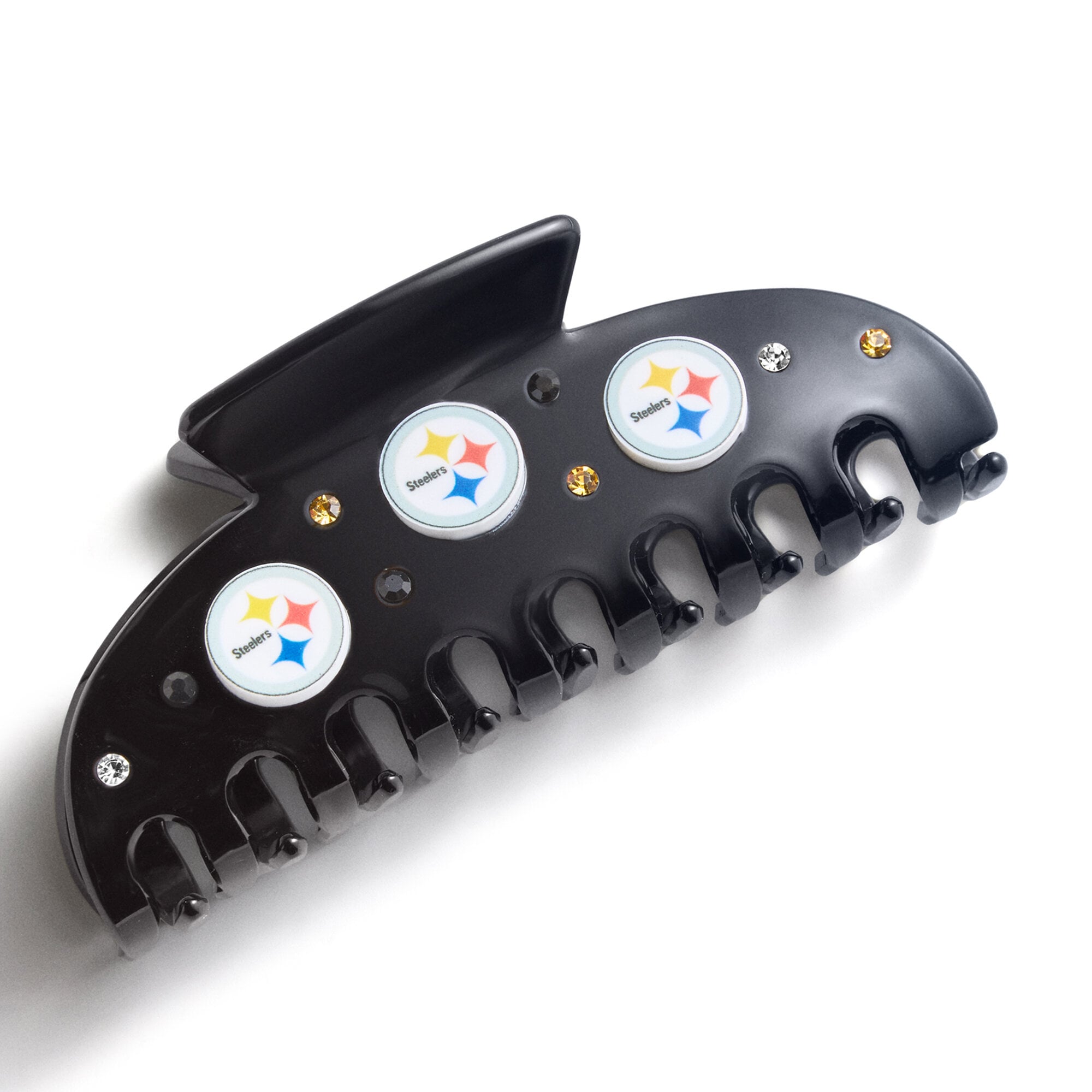 BaubleBar Pittsburgh Steelers Stacked Hair Claw Clip