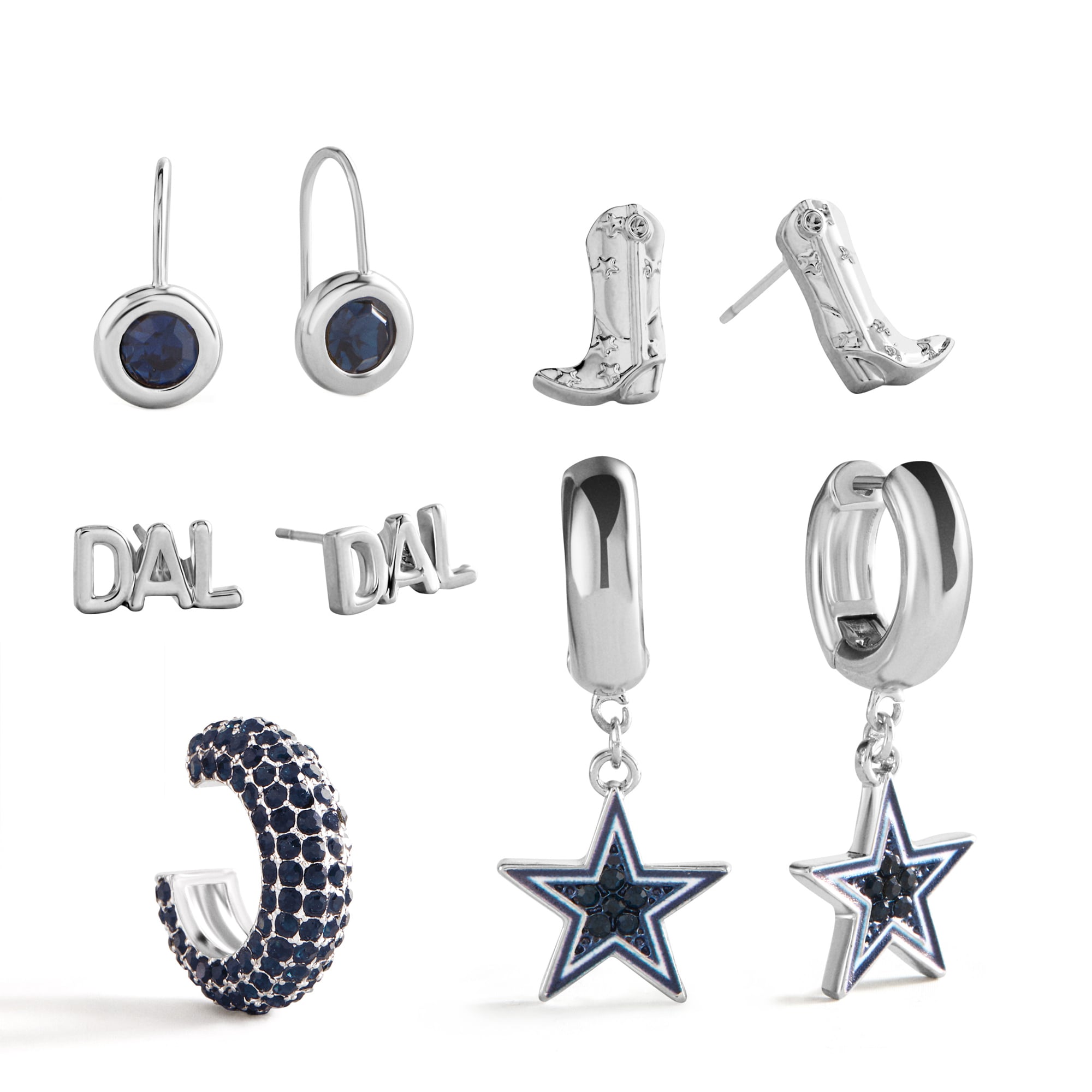 BaubleBar Dallas Cowboys Mixed Earring Set
