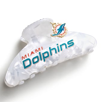 BaubleBar Miami Dolphins Charmed Hair Clip