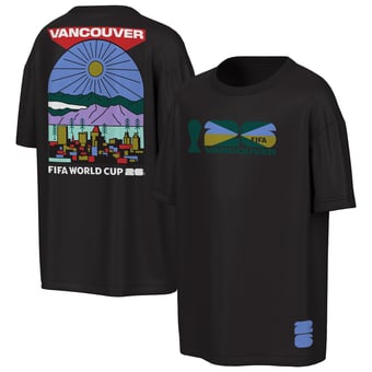 Men's Outerstuff Black FIFA World Cup 2026 Vancouver Big City Poster T-Shirt